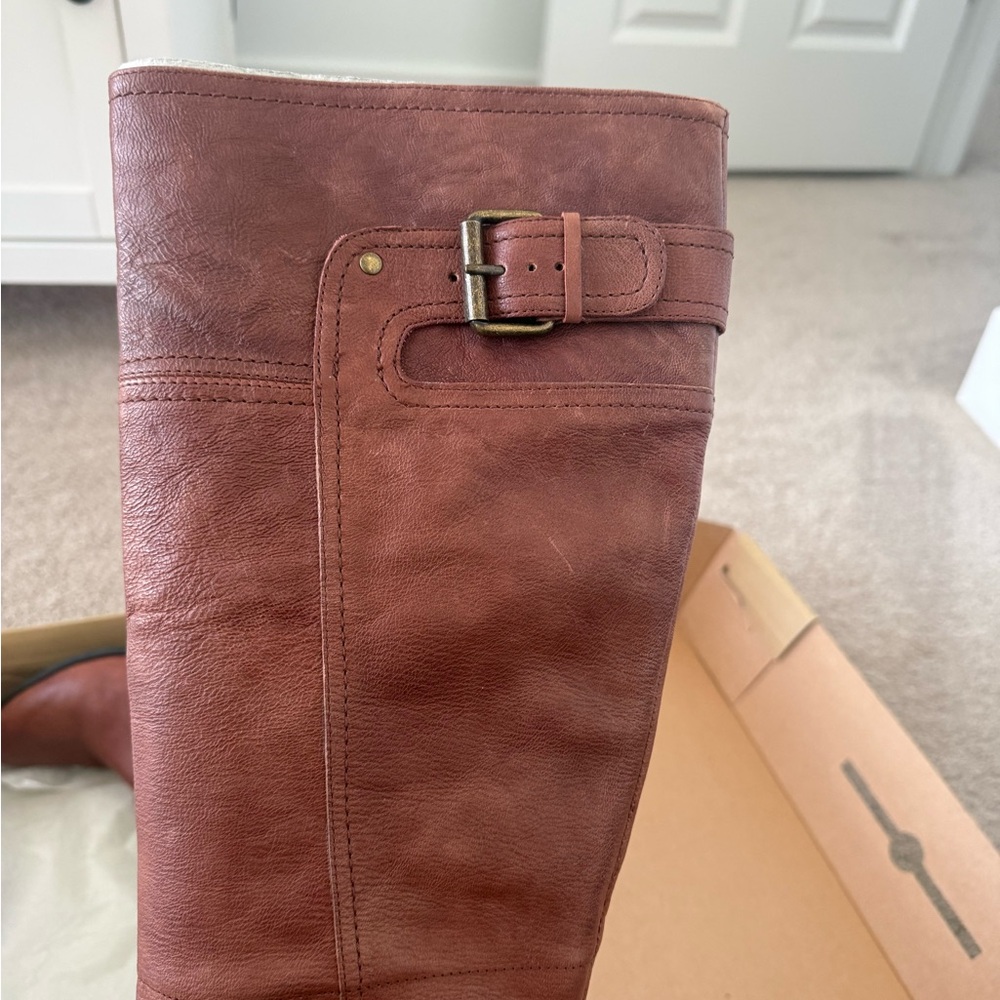 Nine West Brown Over the Knee Boots - Picture 7 of 7